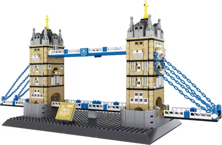 Κατασκευή γέφυρας-πύργου TOWER BRIDGE – σειρά Κτίρια, 969 κομμάτια
