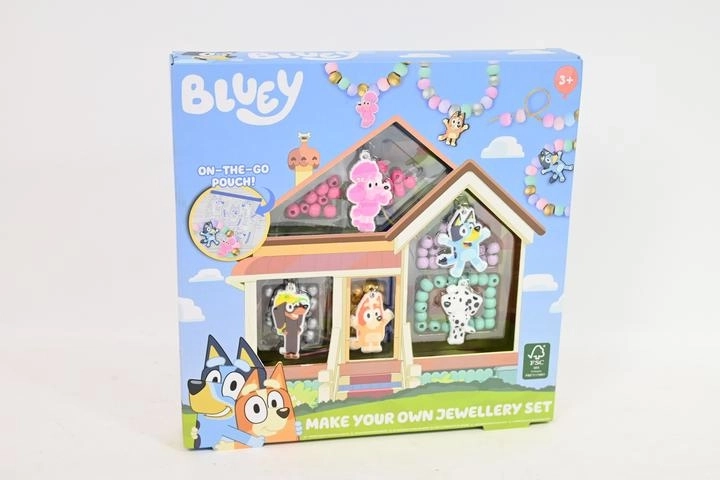 Bluey σετ χαντρών για κατασκευή κοσμημάτων