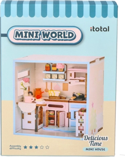 Mini World DIY μινιατούρα κουζίνα για συναρμολόγηση