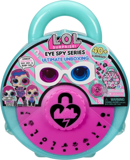 L.O.L. Surprise! Eye Spy Series απόλυτη βαλίτσα unboxing με περισσότερες από 40 εκπλήξεις