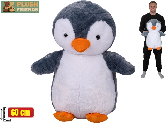 Plush Friends λούτρινο πιγκουίνο 60 cm