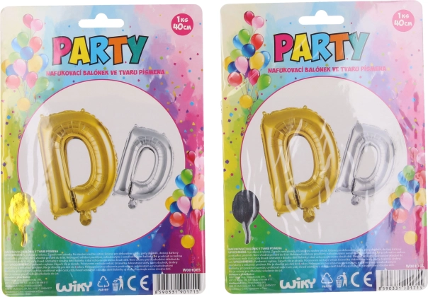 Φουσκωτό μπαλόνι σε σχήμα γράμματος D