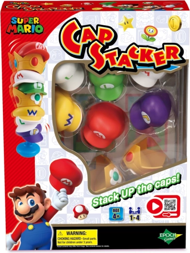 Super Mario Cap Stacker – οικογενειακό παιχνίδι ισορροπίας