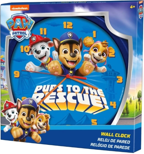 Παιδικό ρολόι τοίχου PAW PATROL
