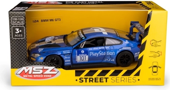 Μοντέλο αυτοκινήτου BMW M6 GT3 σε κλίμακα 1:24