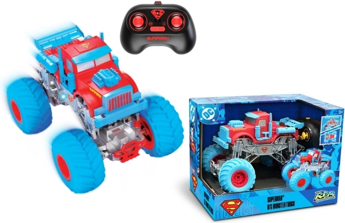 Τηλεκατευθυνόμενο monster truck Superman σε κλίμακα 1:18