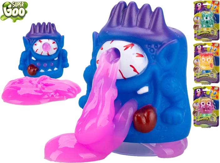 Super Goo Brainboooom τερατάκι με γλίτσα 6 cm