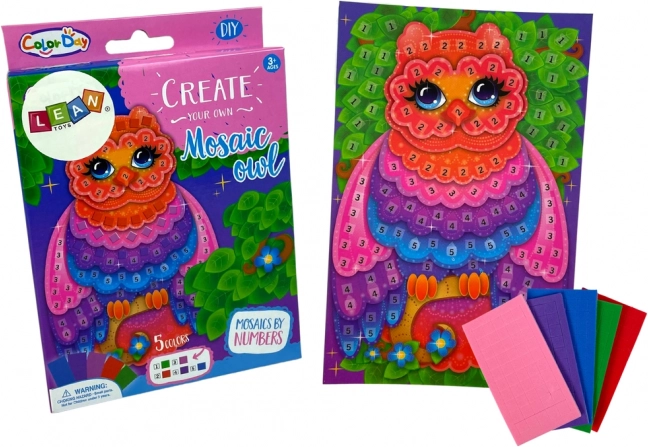 DIY Μωσαϊκό Κουκουβάγια