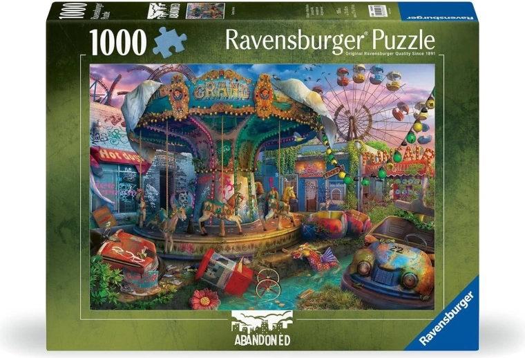 Παζλ Ravensburger Abandoned: Ζοφερή πομπή 1000 κομμάτια
