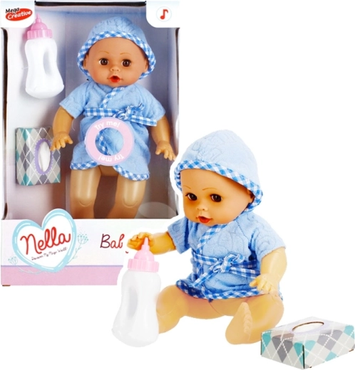 Κούκλα Baby Nella με μπουρνούζι