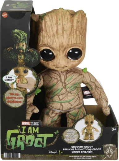 Λούτρινος χορευτικός Groot της Marvel 28 cm