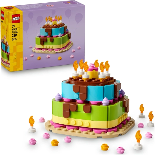 LEGO Iconic τούρτα για πάρτι γενεθλίων