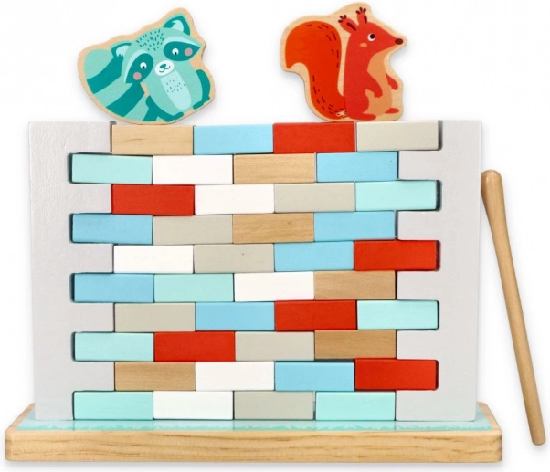 Ξύλινο ισορροπιακό παιχνίδι ΜΗ ΡΙΞΕΙΣ ΤΟΝ ΤΟΙΧΟ