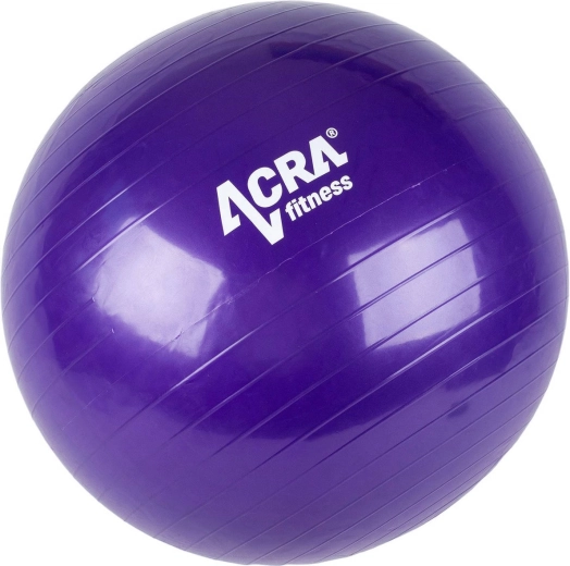 Γυμναστική μπάλα ACRA μωβ 65 cm