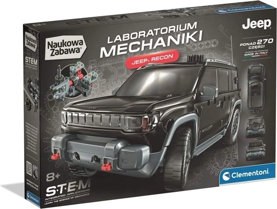Clementoni επιστημονική διασκέδαση Labo Meccanica Jeep Recon - 1 τεμάχιο