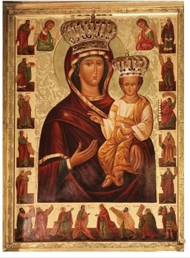 Norimpex Ζωγραφική με αριθμούς Παναγία Bieszczadzka 40 × 50 cm