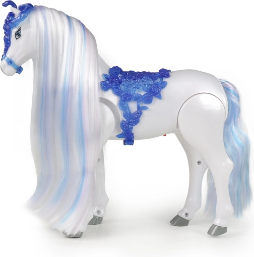 Ηλεκτρικό άλογο με χτένισμα μαλλιών Χειμερινό Βασίλειο