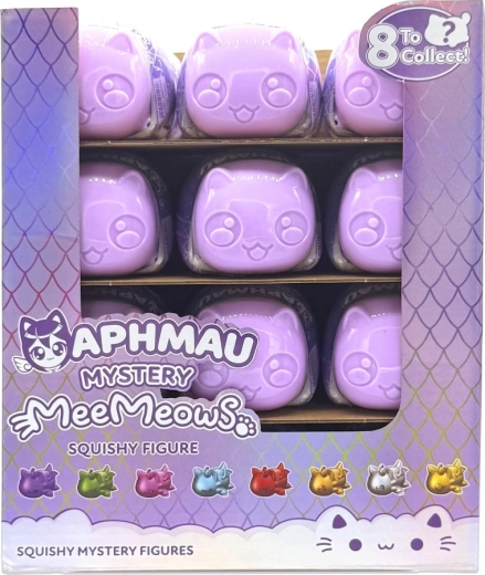 Aphmau mystery MeeMeows μαλακή φιγούρα squishy σε κάψουλα – έκπληξη