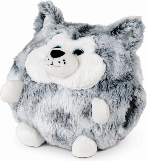 Cozy noxxiez ζεστό λούτρινο μαξιλάρι 3 σε 1 husky