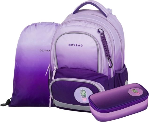 Σχολικό σετ Oxybag oxy next purple 3 τεμ.