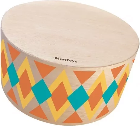 Ξύλινο τύμπανο ρυθμού PlanToys