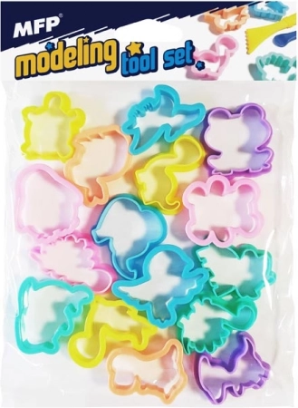 Πλαστικά κουπ πατ ζωάκια - σετ 16 τεμαχίων