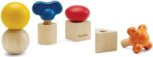 PlanToys Παξιμάδια και βίδες II