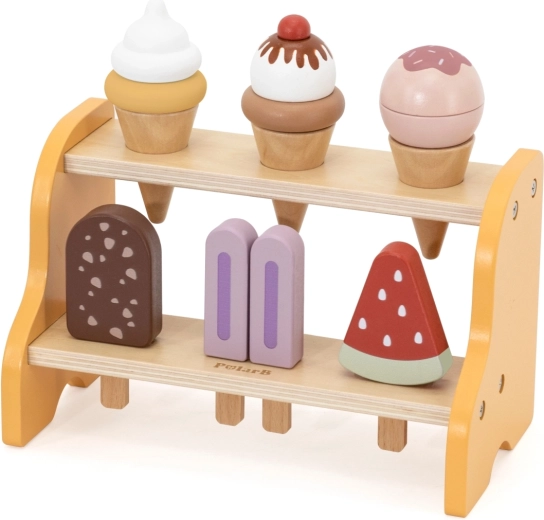 Ξύλινο παγωτατζίδικο PolarB Viga Toys