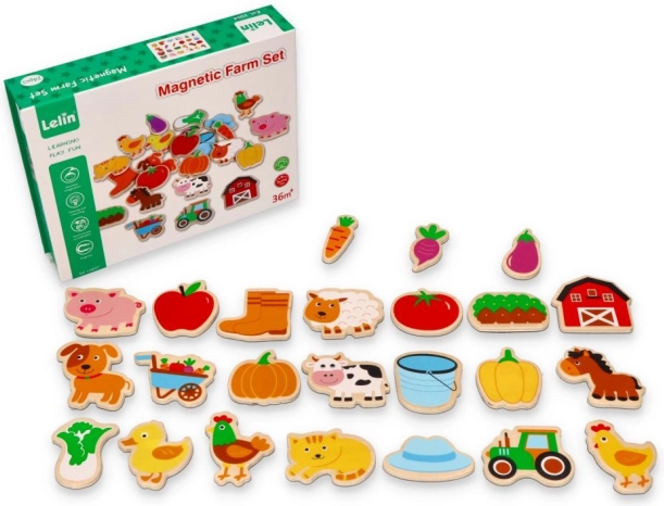 Μαγνήτες Φάρμα - Σετ 24 τεμ.