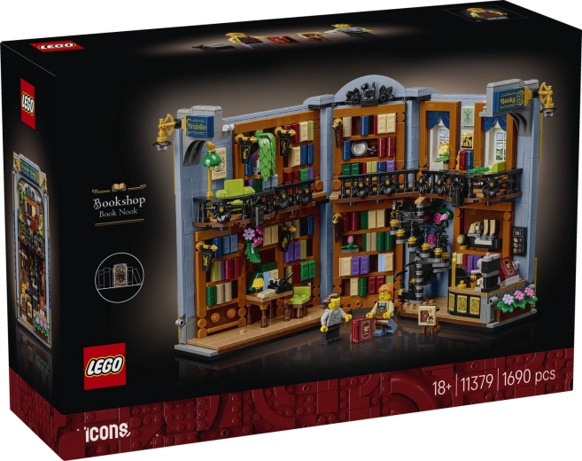 LEGO Icons Book nook: βιβλιοπωλείο