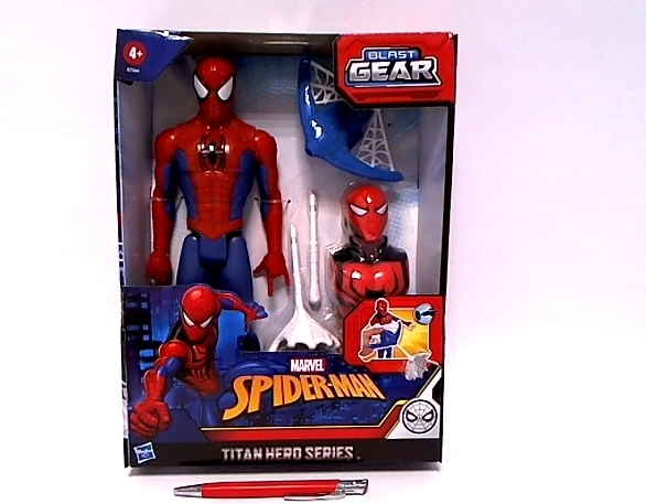 Φιγούρα δράσης Spider-Man Titan με εκτοξευτή