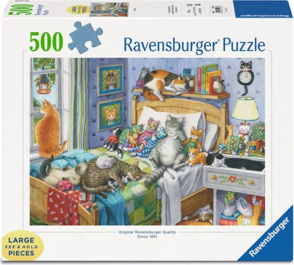 Παζλ Ravensburger «Σύντομος ύπνος» XXL 500 κομμάτια