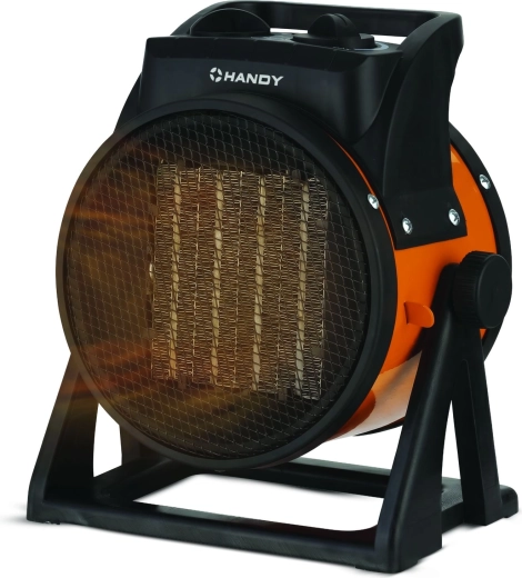 Κεραμική θερμάστρα PTC για εργαστήριο 1000/2000 W, πορτοκαλί-μαύρη