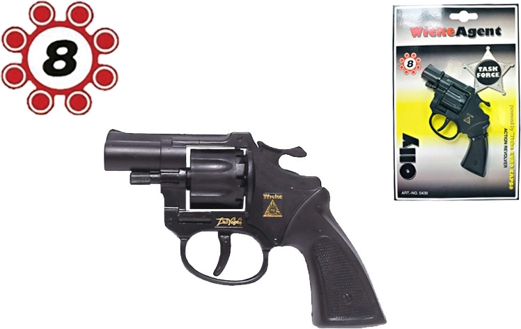 Πιστόλι καψουλών Olly 13 cm για καψούλες 8 βολών