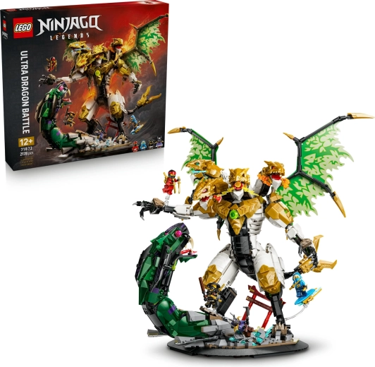 LEGO NINJAGO μάχη με τον Υπερδράκο