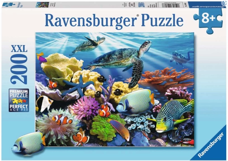 Παζλ Ravensburger Ζωή στον ωκεανό 200 κομμάτια