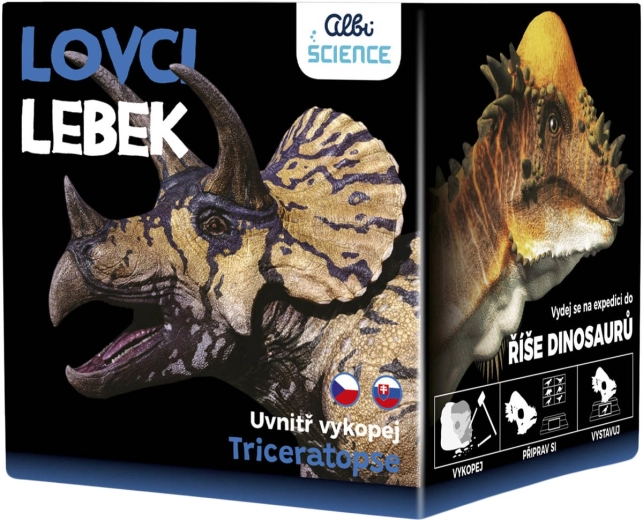 ALBI Science Κυνηγοί κρανίων Triceratops - ανασκαφή κρανίου δεινοσαύρου