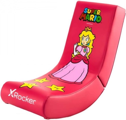 Παιδική gaming πολυθρόνα δαπέδου X Rocker Super Mario Peach