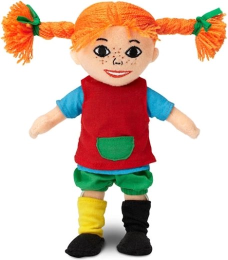 Μαλακή υφασμάτινη κούκλα Pippi Φακιδομύτη 20 εκ.