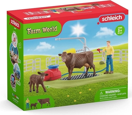 Schleich Farm World γωνιά πλυσίματος για βοοειδή