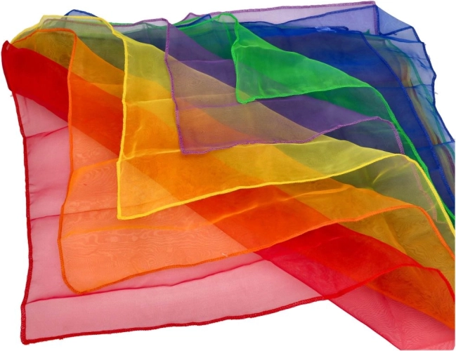 Σετ ζογκλερικών μαντηλιών Goki 6 τεμ.