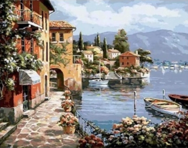 Norimpex Ζωγραφική με αριθμούς Ακτή του ονείρου 40 × 50 cm