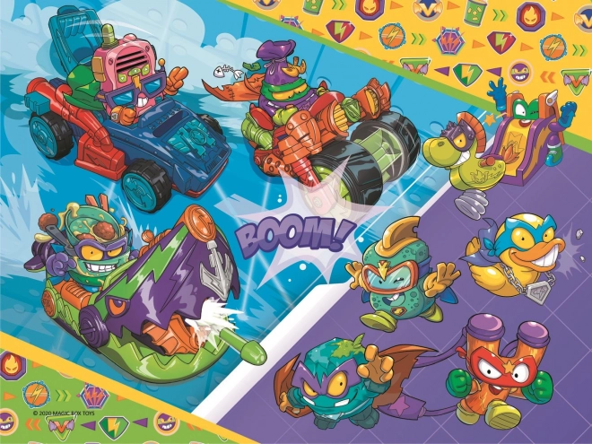 Παζλ SuperThings: ομάδα σούπερ κατασκόπων 30 κομμάτια