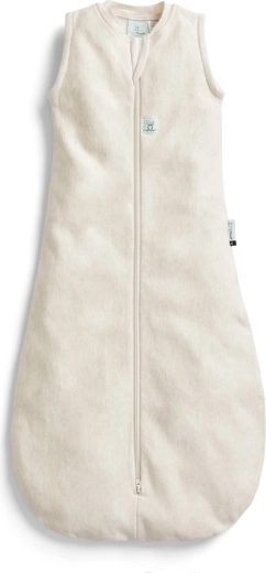 ErgoPouch υπνόσακος Jersey από οργανικό βαμβάκι Oatmeal Marle 0,2 TOG (8–24 μηνών)