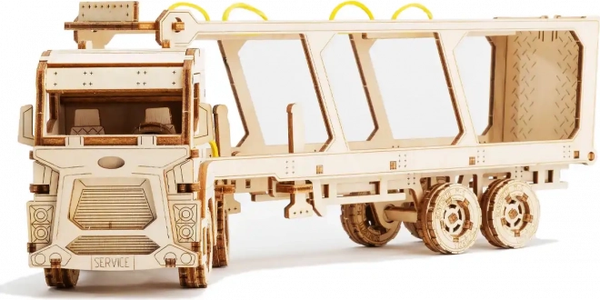 WOODEN CITY ξύλινο 3D παζλ – μεταφορέας αυτοκινήτων Superfast