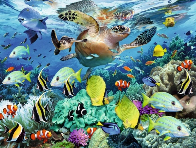 Παζλ Ravensburger Υποθαλάσσιος παράδεισος 150 κομμάτια
