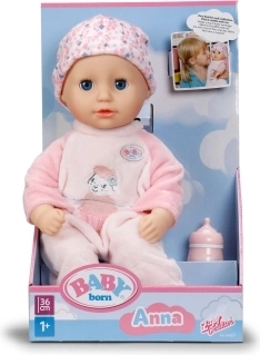 Κούκλα BABY born Anna ανοιχτό ροζ 36 cm
