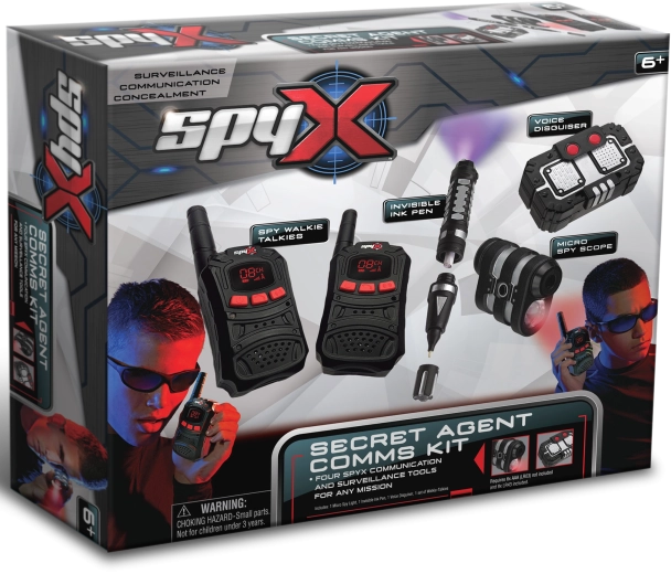 SpyX κατασκοπικό σετ 4 σε 1 για παιδιά