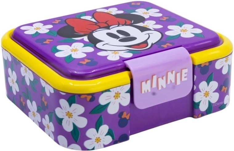 Δοχείο σνακ Disney Minnie με 3 θήκες