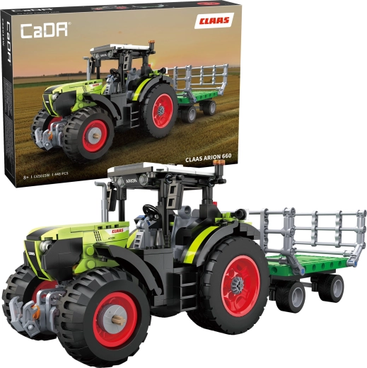 CaDA σετ κατασκευής τρακτέρ Claas Arion 660 (448 τεμάχια)
